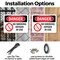 Signmission No Smoking Oxygen In Use Danger Sign, Plastic, 10in W x 7in L, 2PK OS-2PACK-DS-P-710-L-1487 - alternate 6